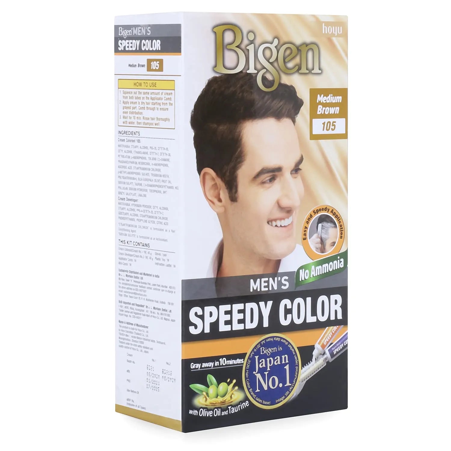 Bigen Men Hair Color 105 80ml