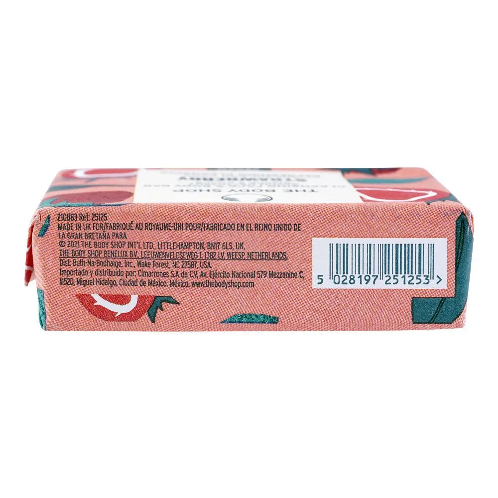 The Body Shop Cleansing Face And Body Bar Strawberry 100g