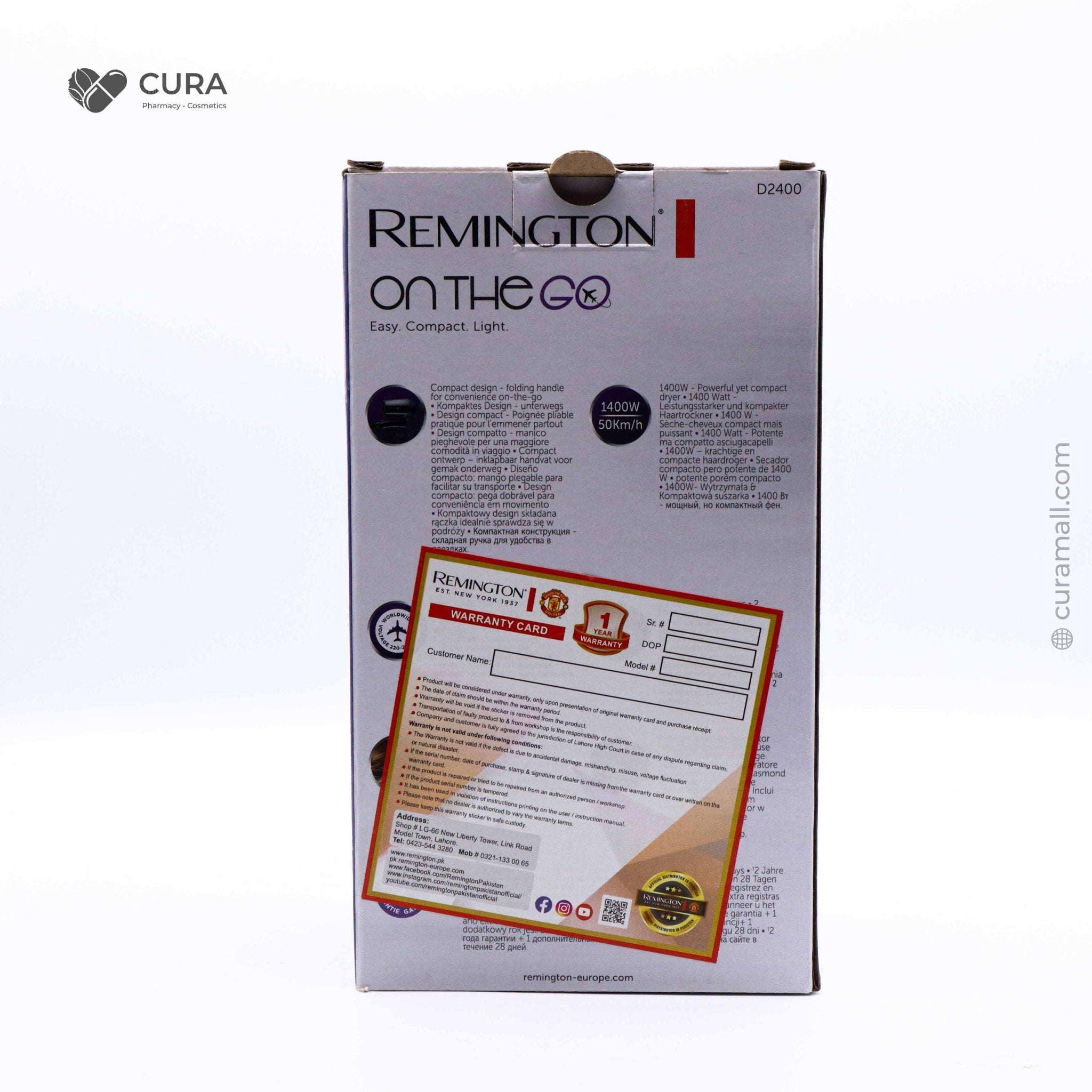 Remington Hair Dryer D2400