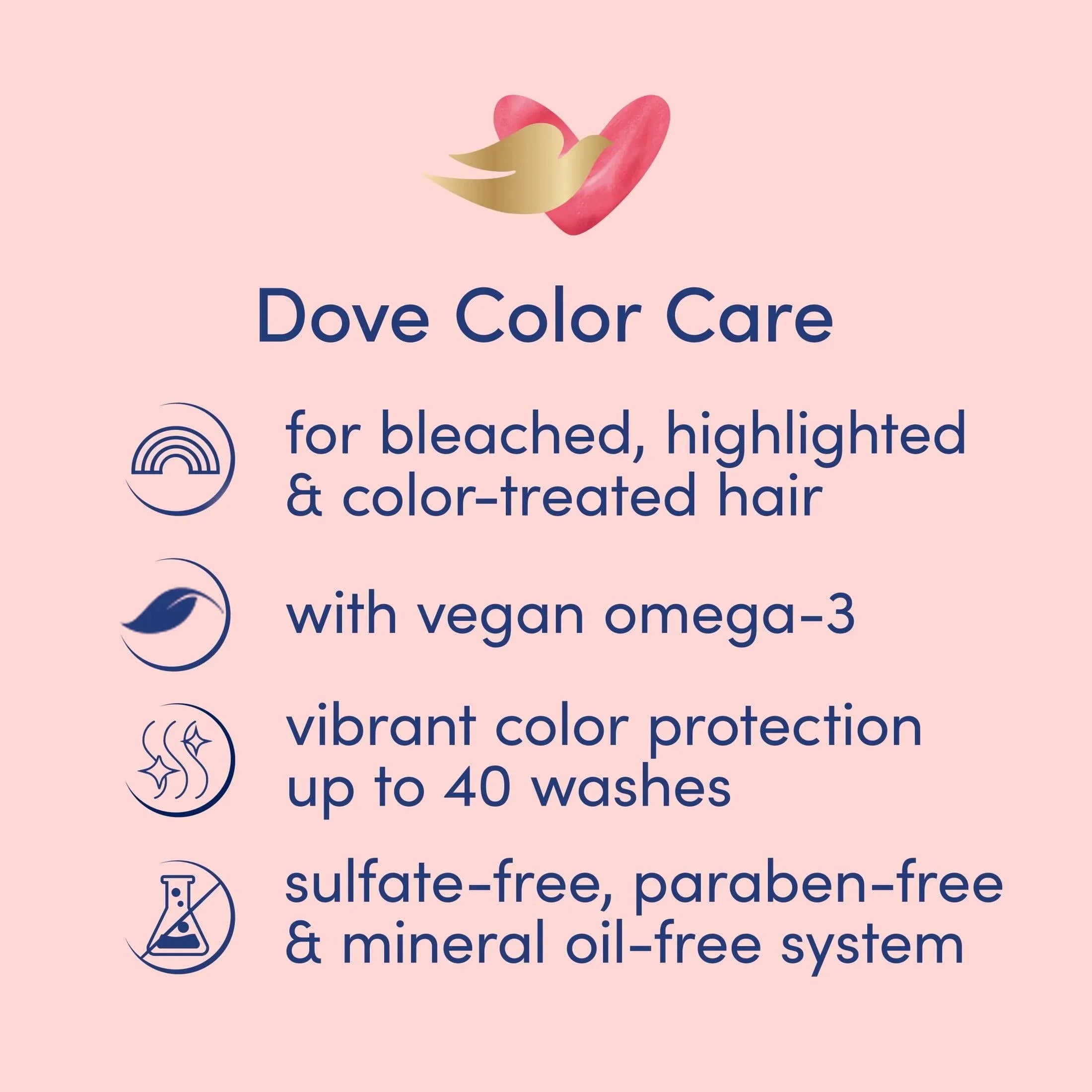 Dove Love Your Shine Sulphate Free Shampoo 400ml