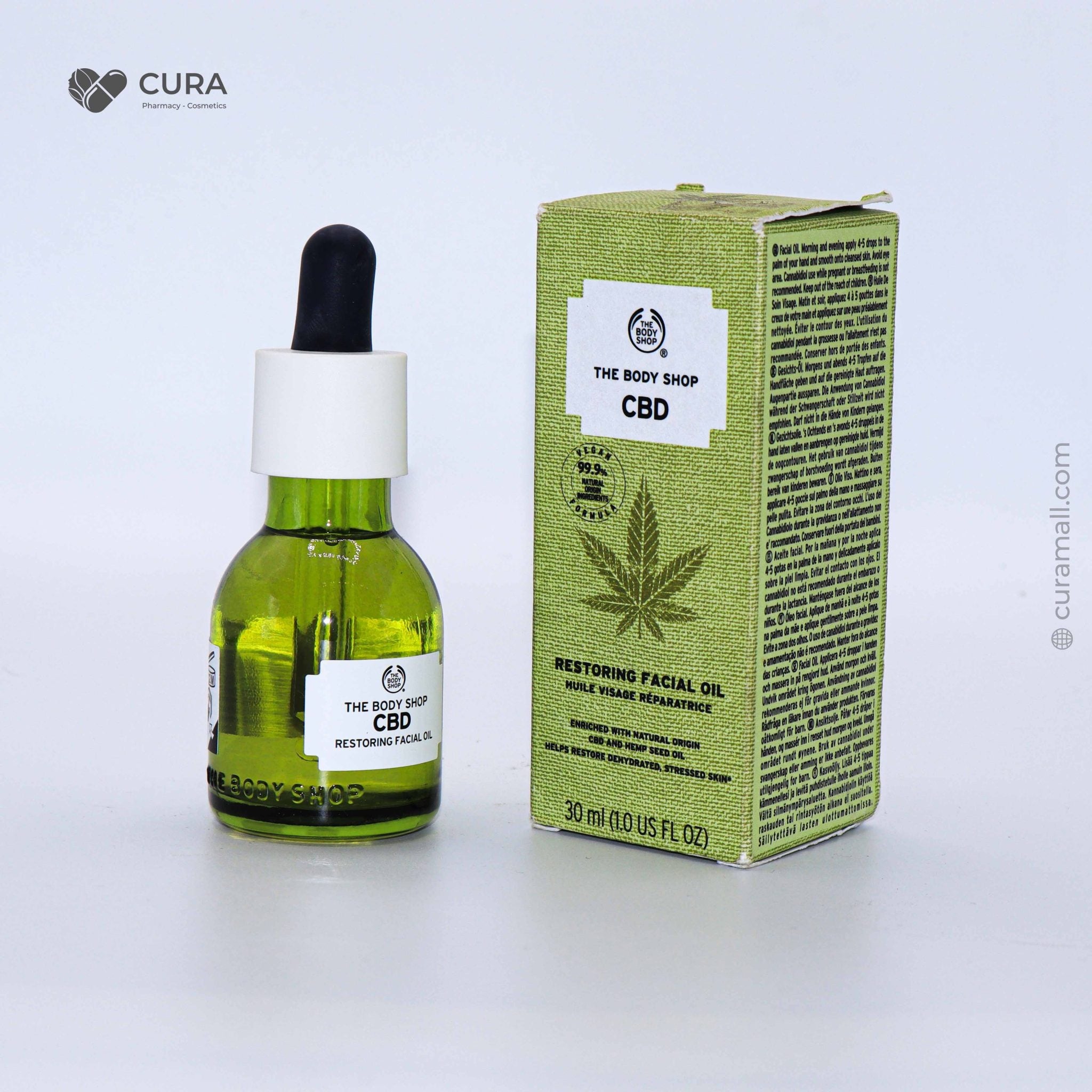 The Body Shop CBD Restoring Facial Oil 30ml