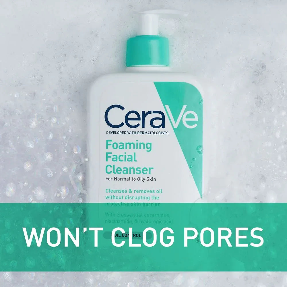 Cerave Foaming Facial Cleanser 473ml Oil Control