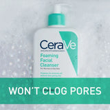 Cerave Foaming Facial Cleanser 473ml Oil Control