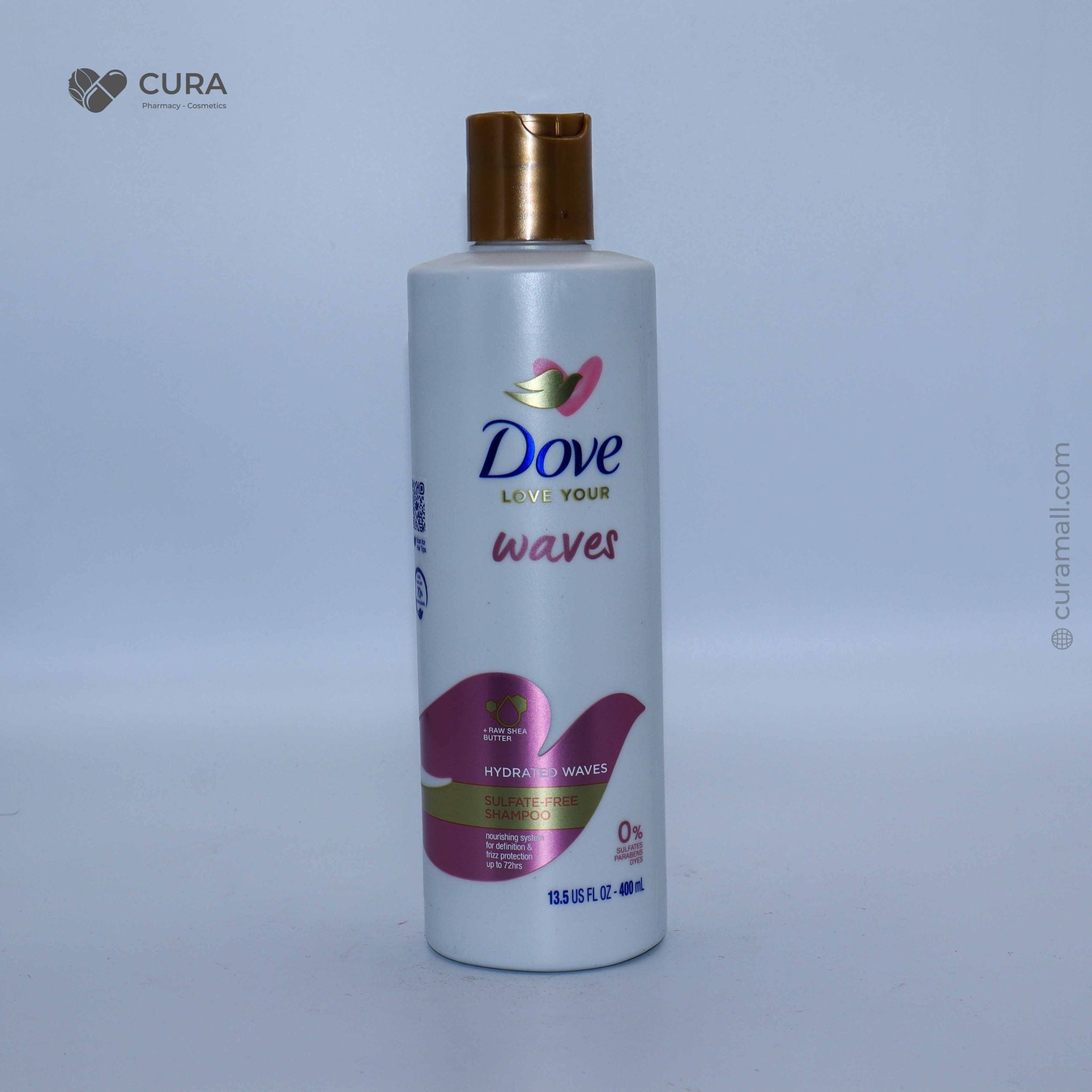 Dove Love Your Waves Sulphate Free Shampoo 400ml