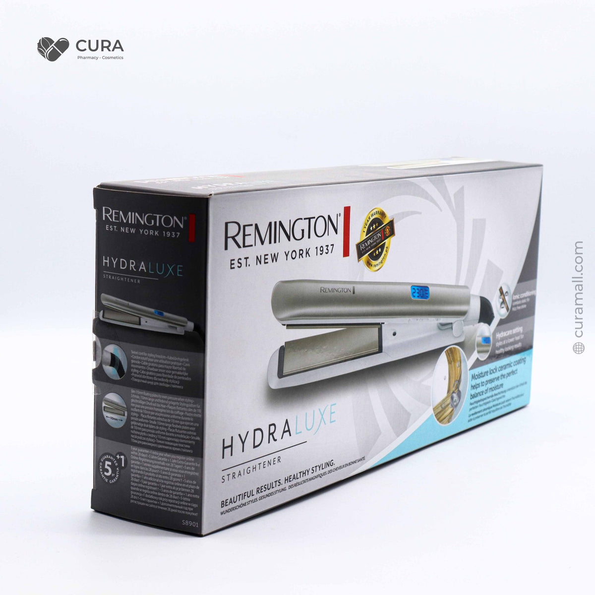Remington Hair Straightener S8901 Hydra Luxe