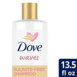 Dove Love Your Waves Sulphate Free Shampoo 400ml