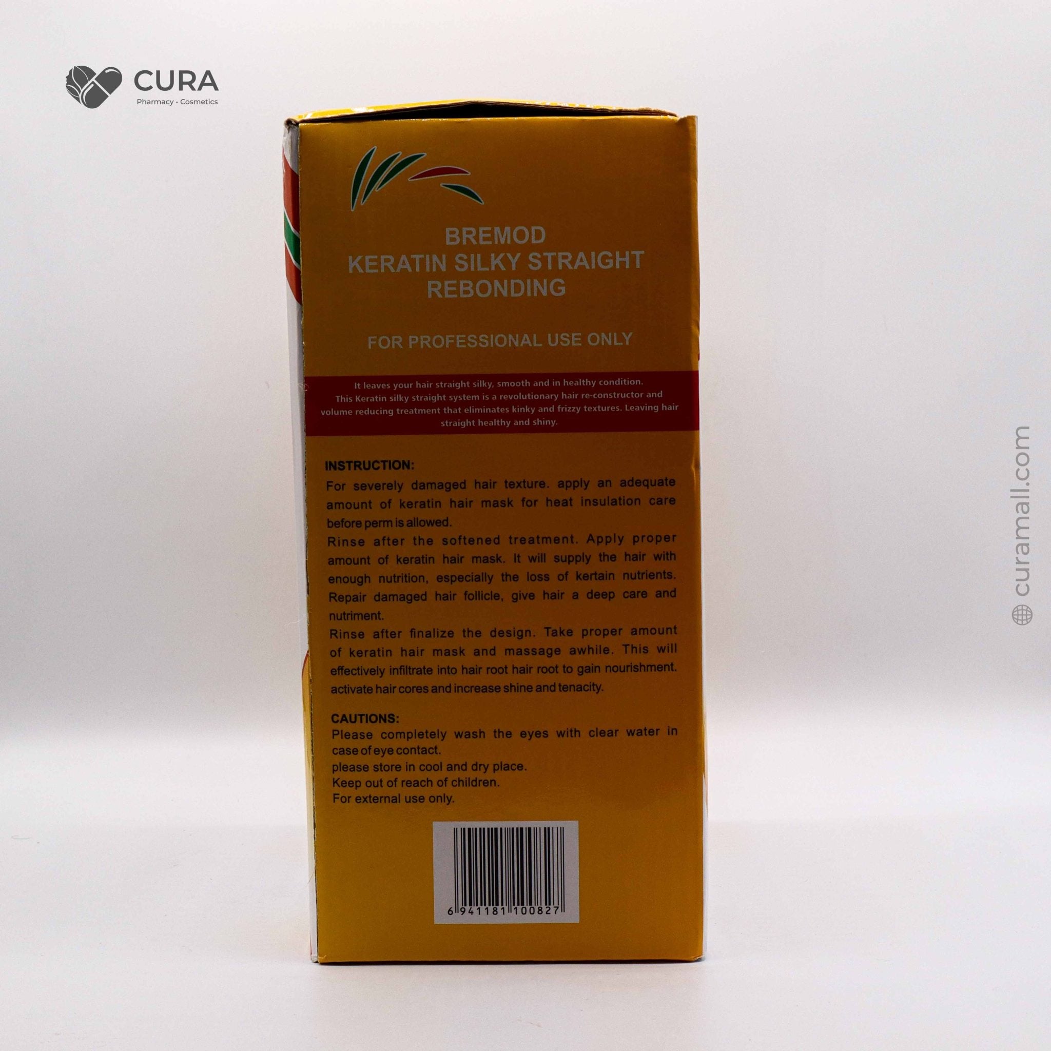 Bremod Hair Rebonding Kit 800ml Keratin