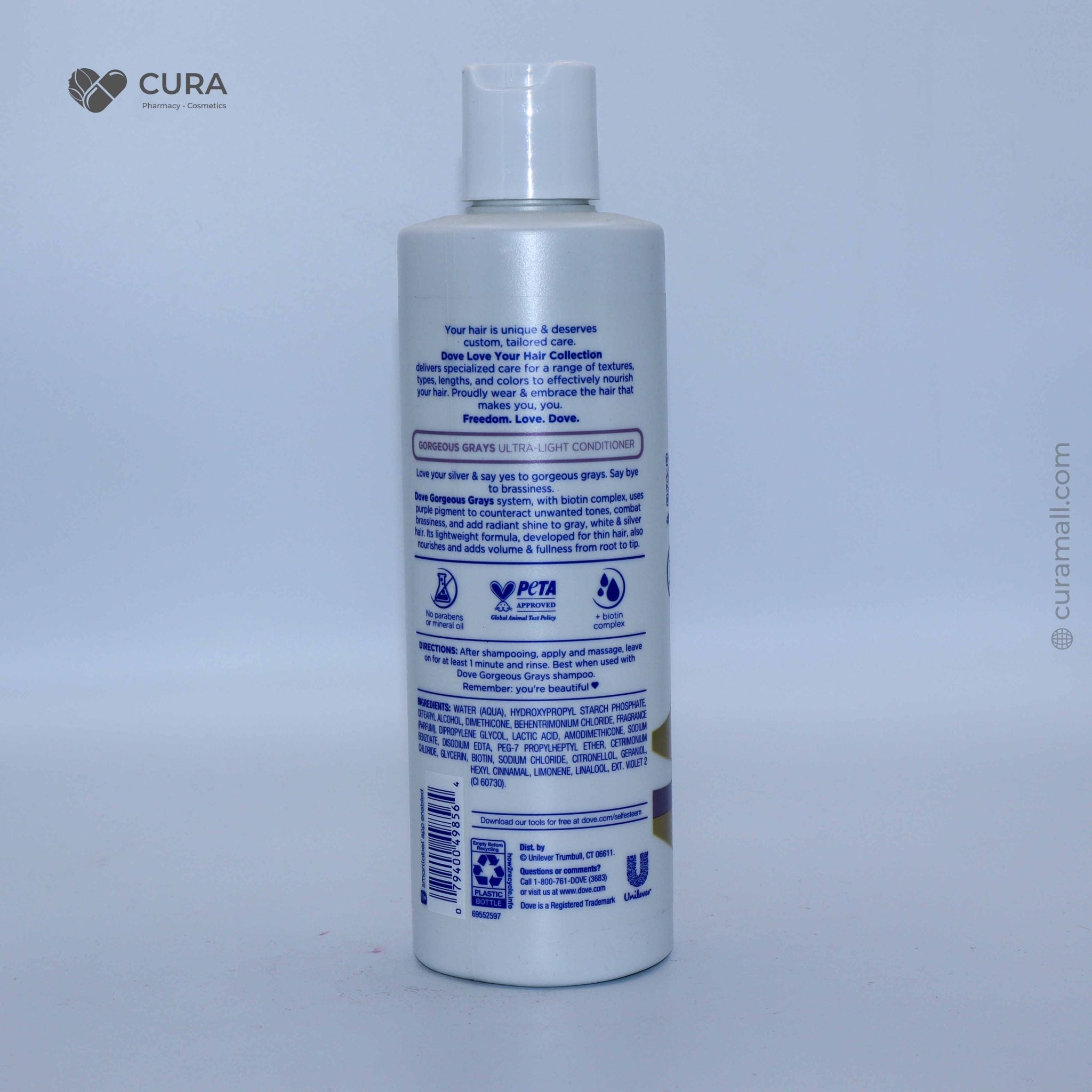Dove Love Your Silver Ultra Light Conditioner 400ml