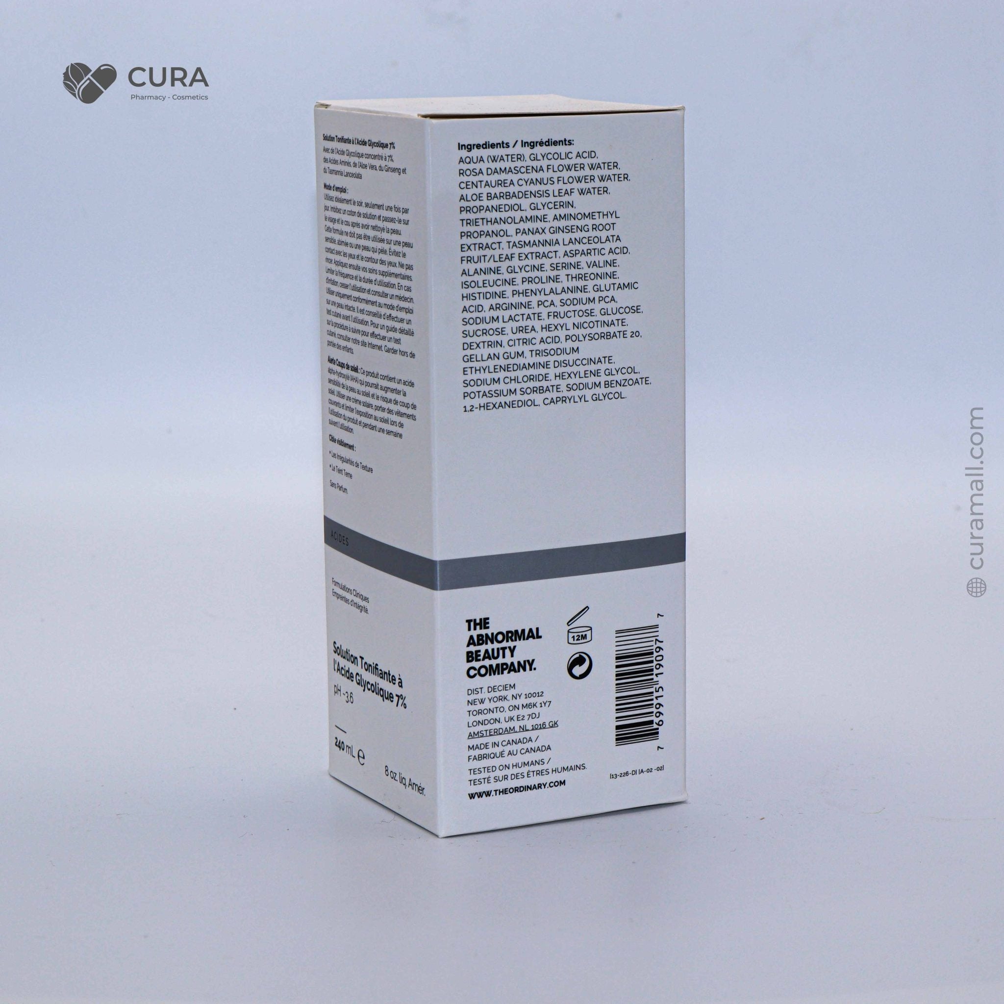 The Ordinary Glycolic Acid 7% Toning Solution 240ml