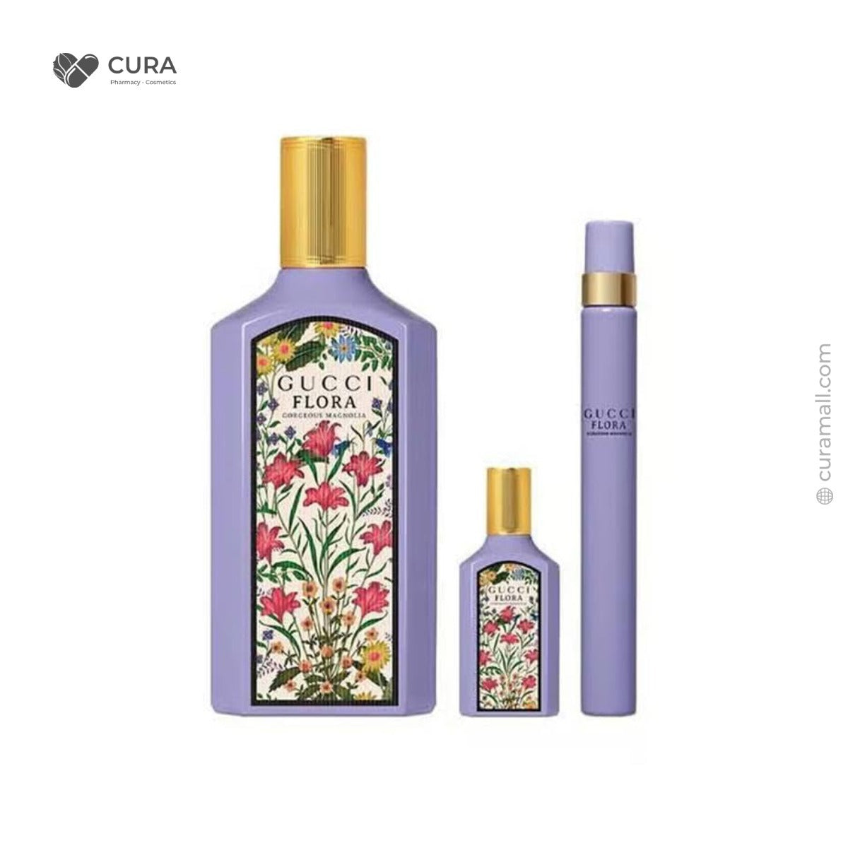 Gucci Flora Gorgeous Magnolia 3pc Set