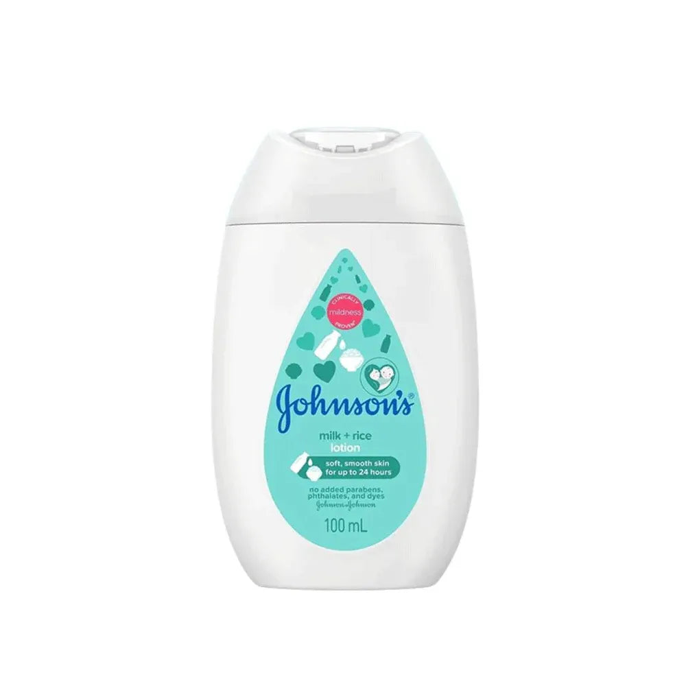 Johnsons Baby Lotion 100ml Milk Plus Rice