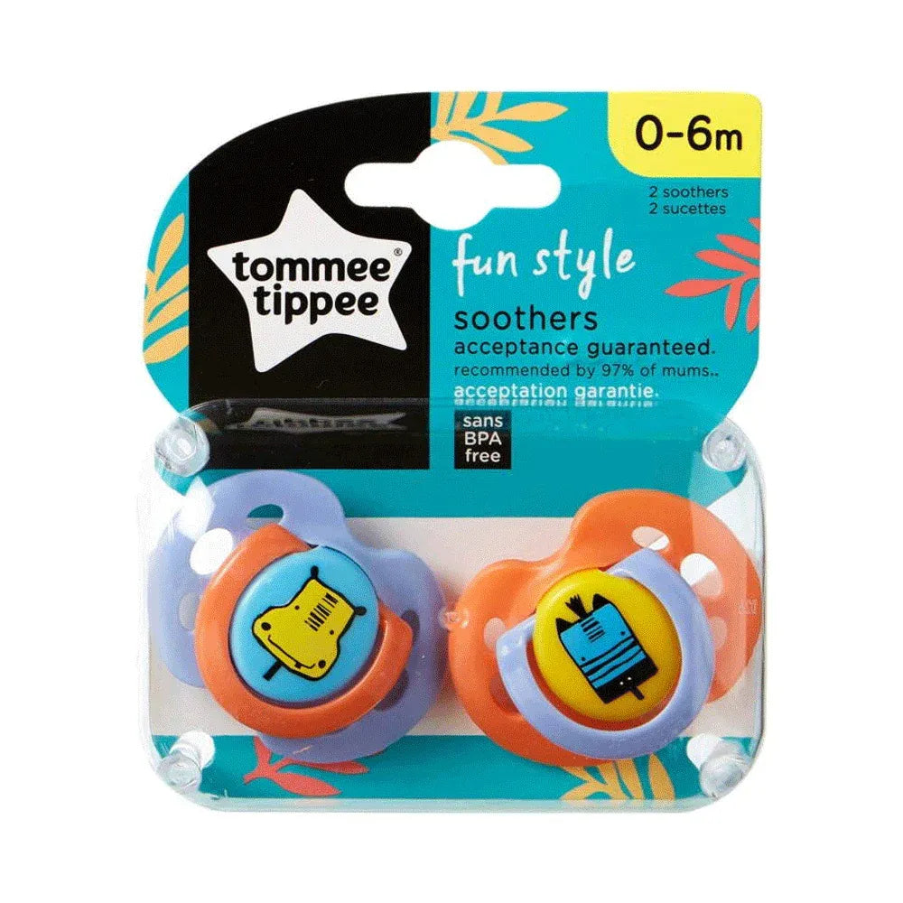 Tommee Tippee Fun Style Soother 0–6m