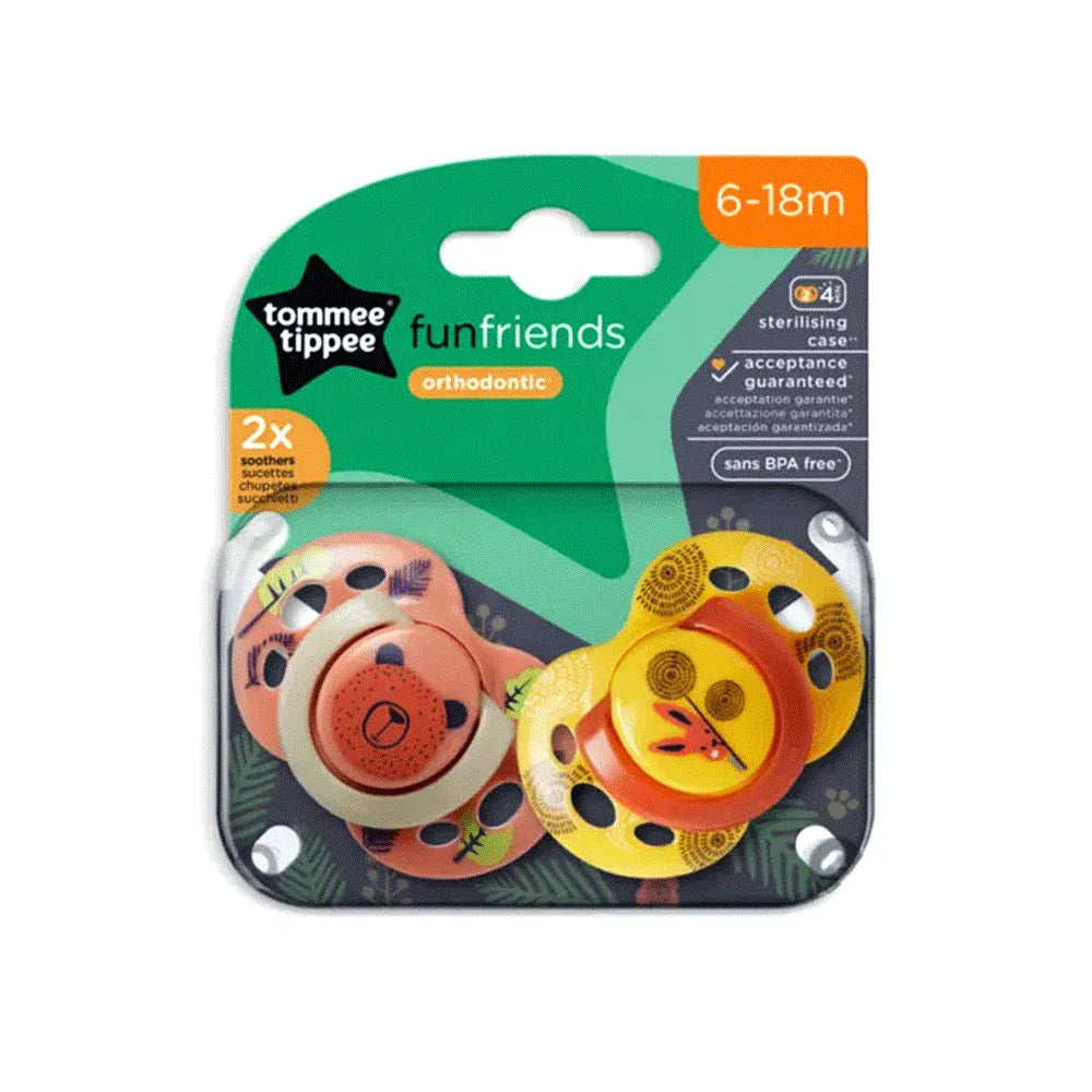 Tommee Tippee Fun Style Soother 6–18m 1s
