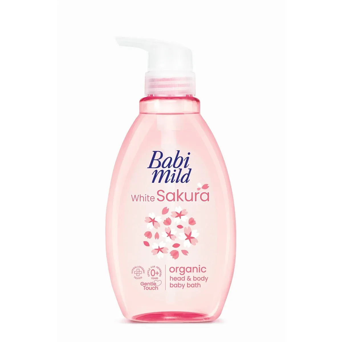 Babi Mild White Sakura Organic Baby Bath 380ml
