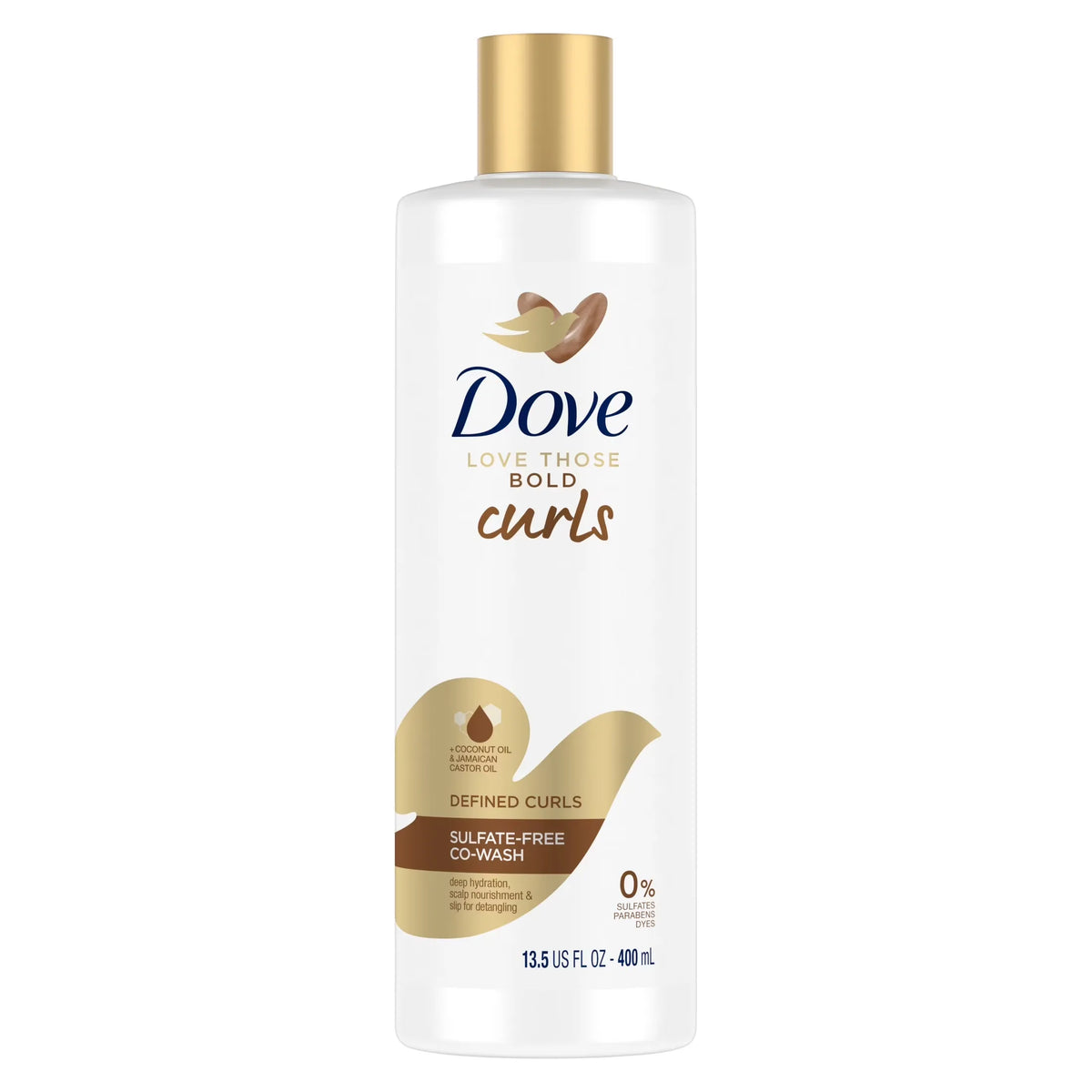 Dove Love Those Bold Curls Sulphate Free Co-Wash 400ml