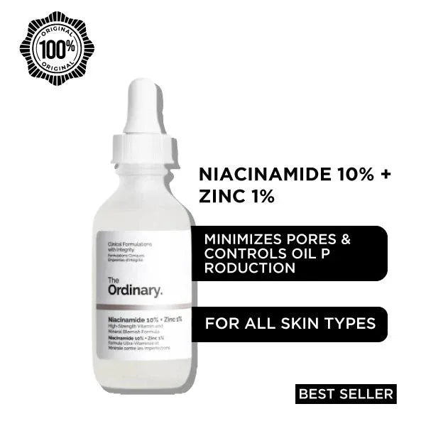 The Ordinary Niacinamide 10% + Zinc 1% Solution 30ml