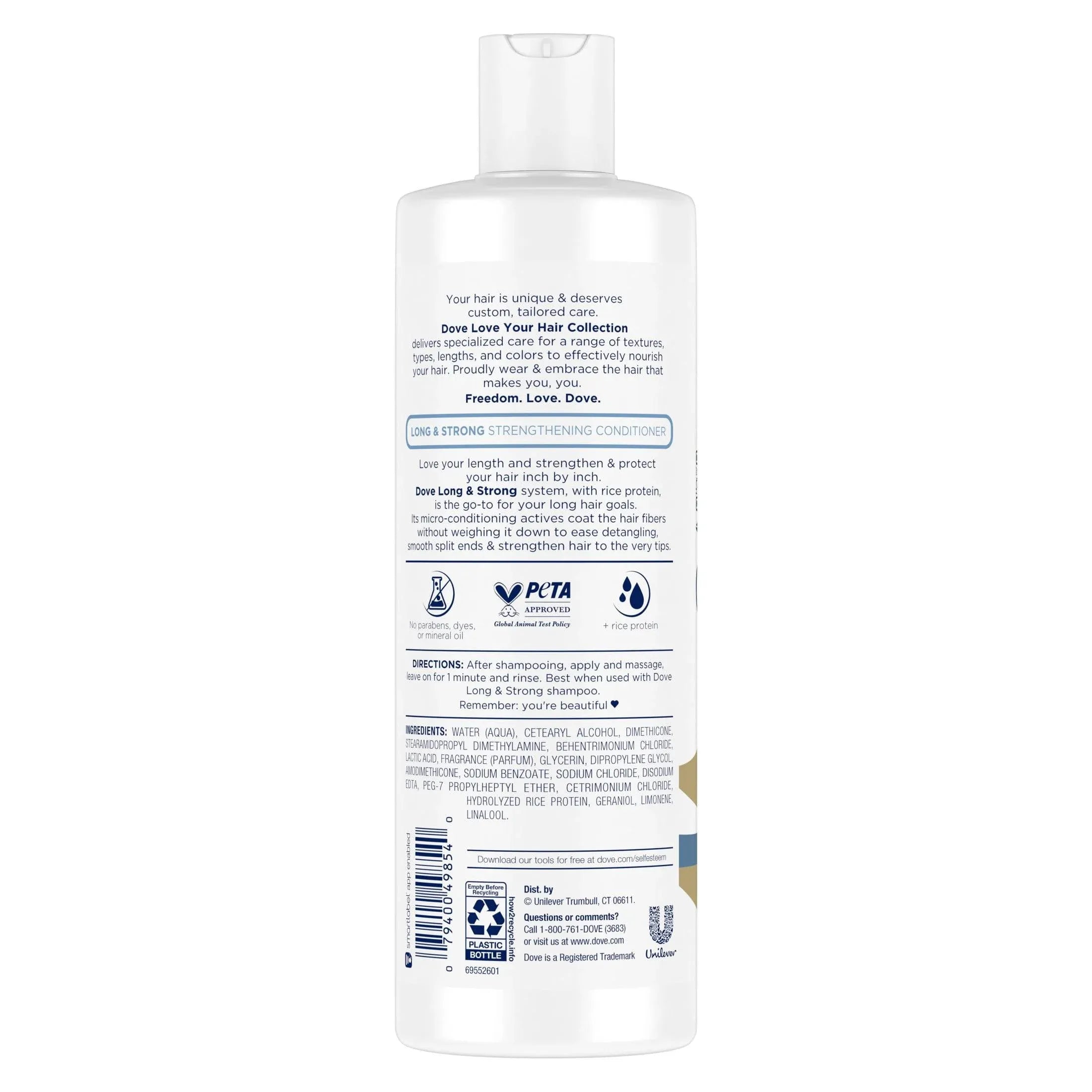 Dove Love Your Length Strengthening Conditioner 400ml