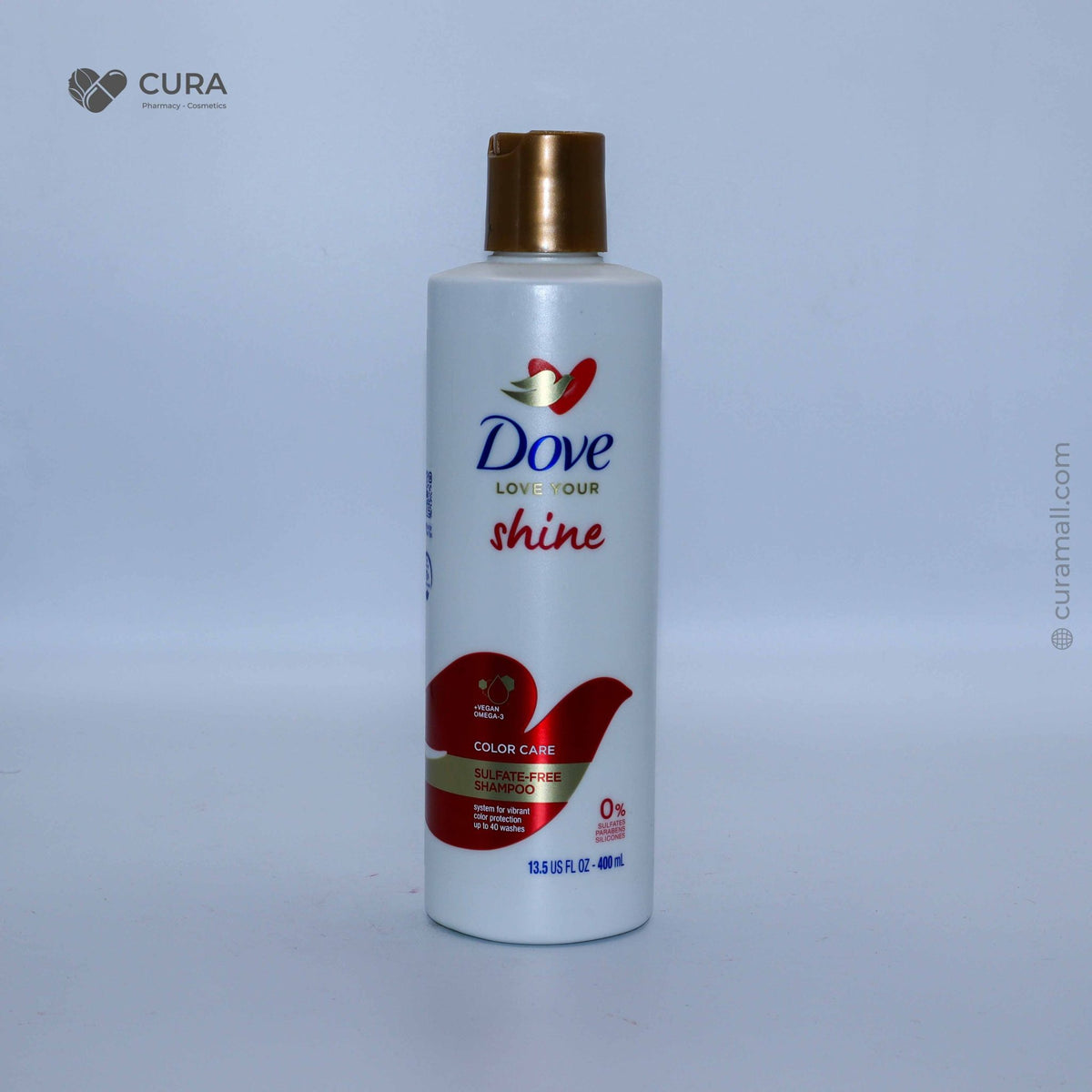 Dove Love Your Shine Sulphate Free Shampoo 400ml