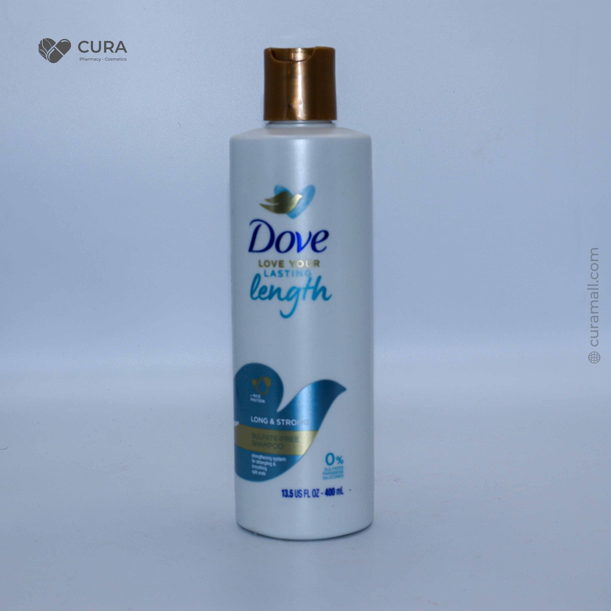 Dove Love Your Lasting Length Sulphate Free Shampoo 400ml