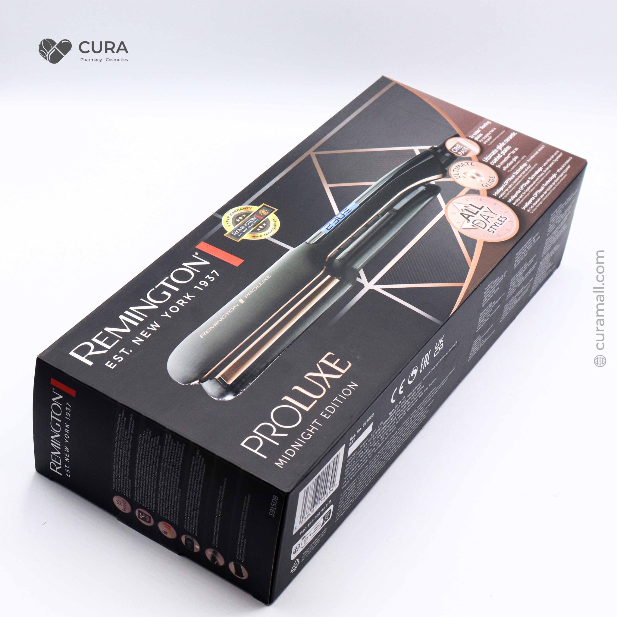 Remington Pro Luxe Midnight Edition Straightener S9150B