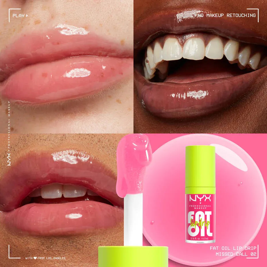 NYX Fat Oil Lip Drip Fold 02 Missed Call 4.8ml