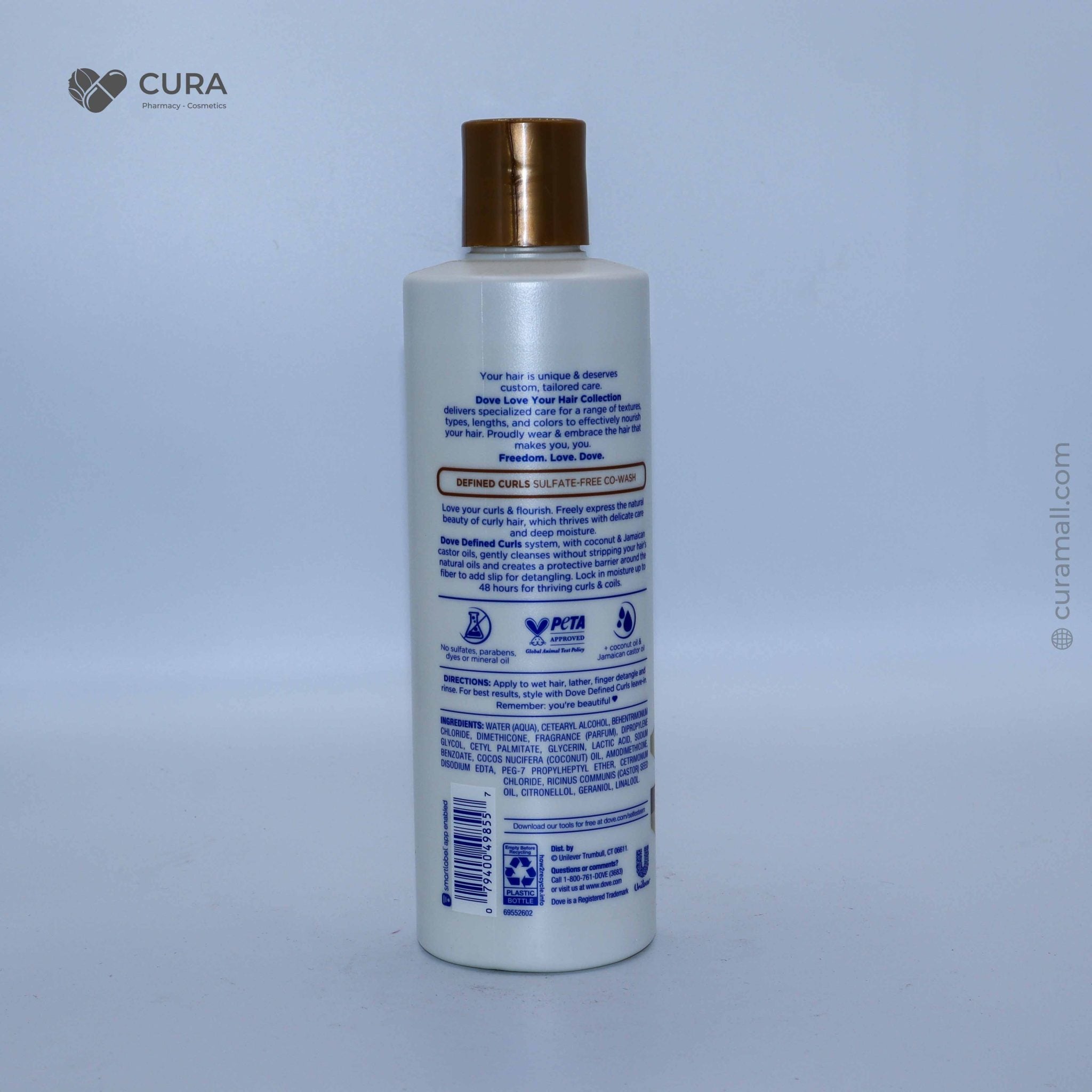 Dove Love Those Bold Curls Sulphate Free Co-Wash 400ml