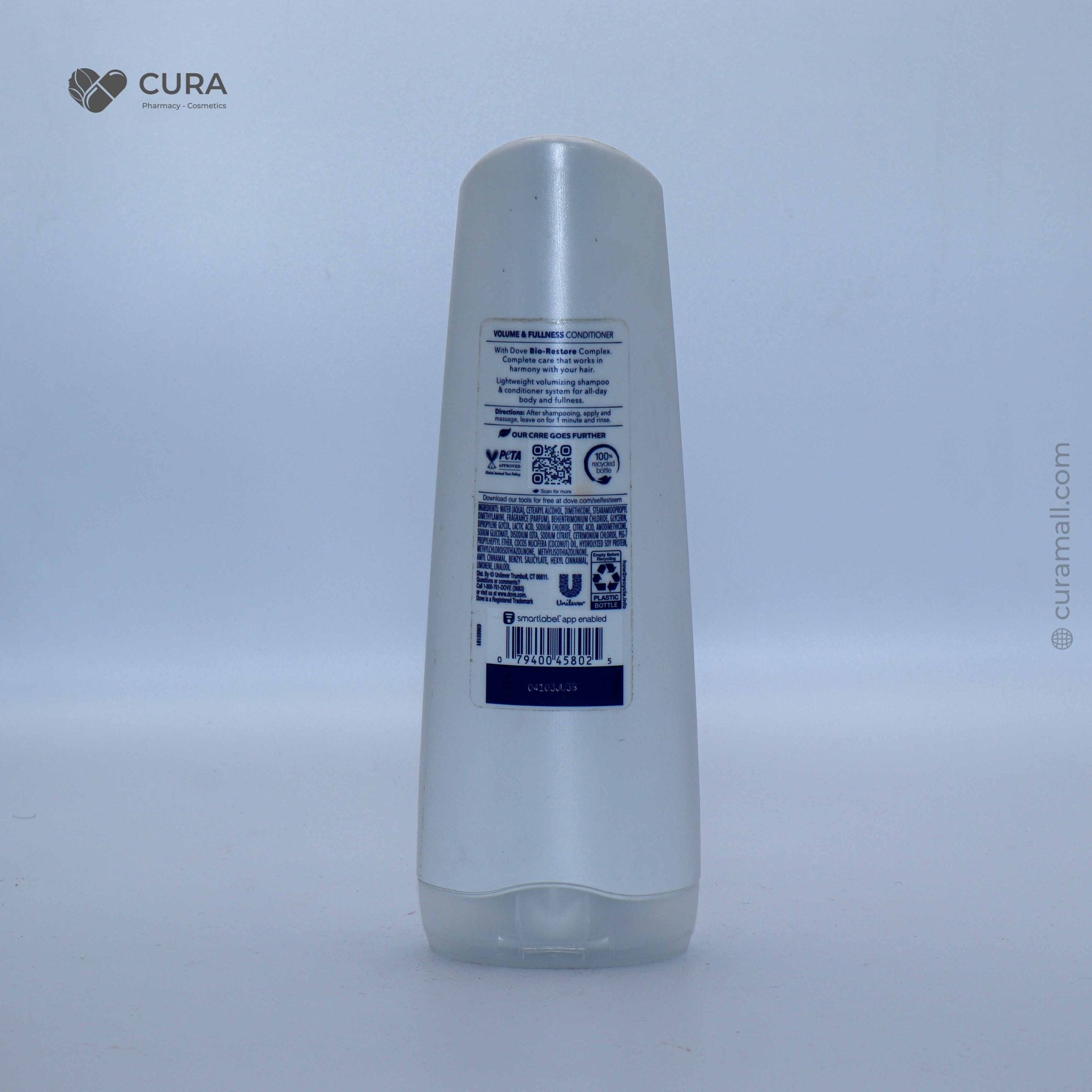 Dove USA Conditioner 355ml Volume & Fullness