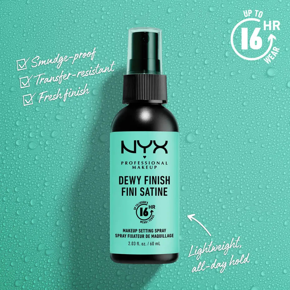NYX Dewy Finish Setting Spray 60ml