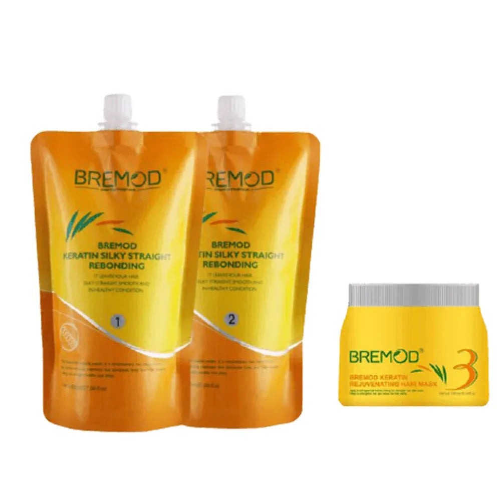 Bremod Hair Rebonding Kit 800ml Keratin