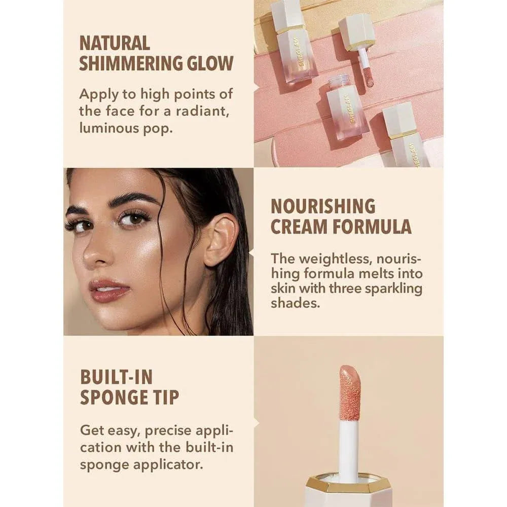 Sheglam Glow Bloom Liquid Highlighter Vanilla Frost 5.2ml