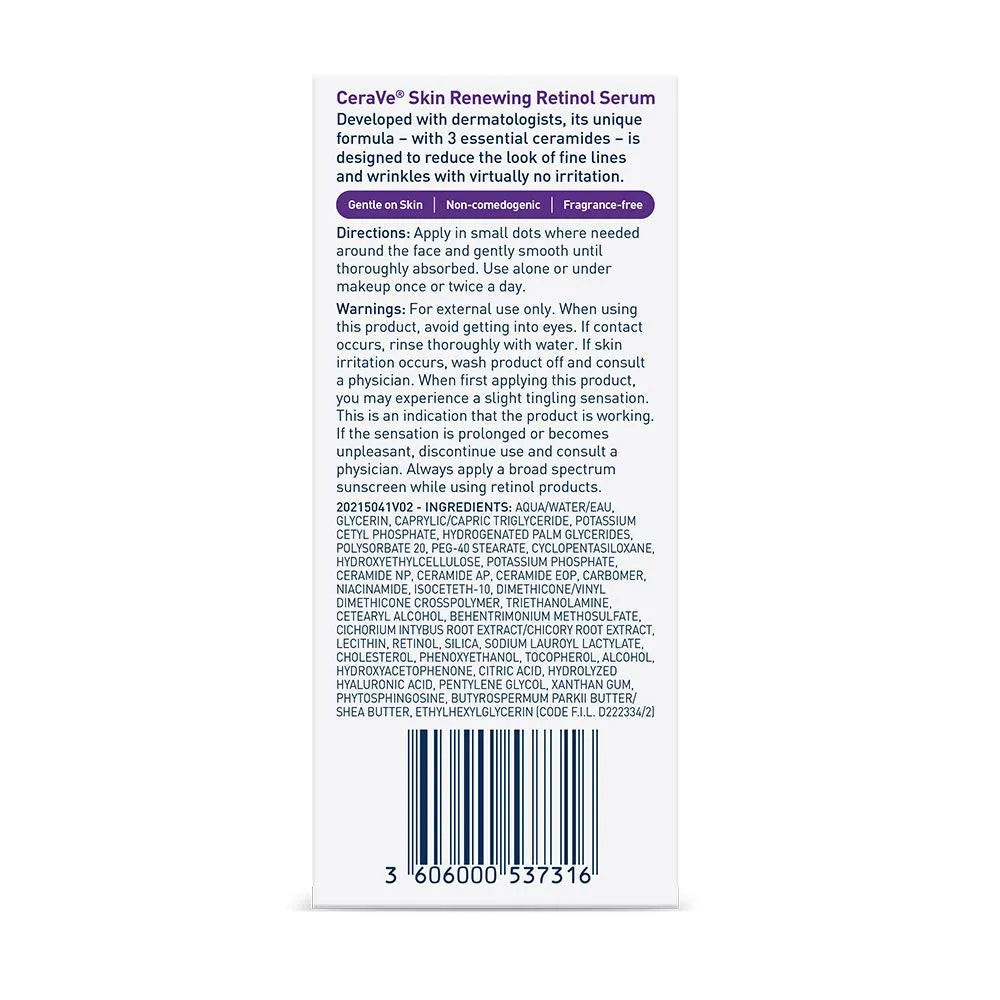 CeraVe Skin Renewing Retinol Serum 30ml