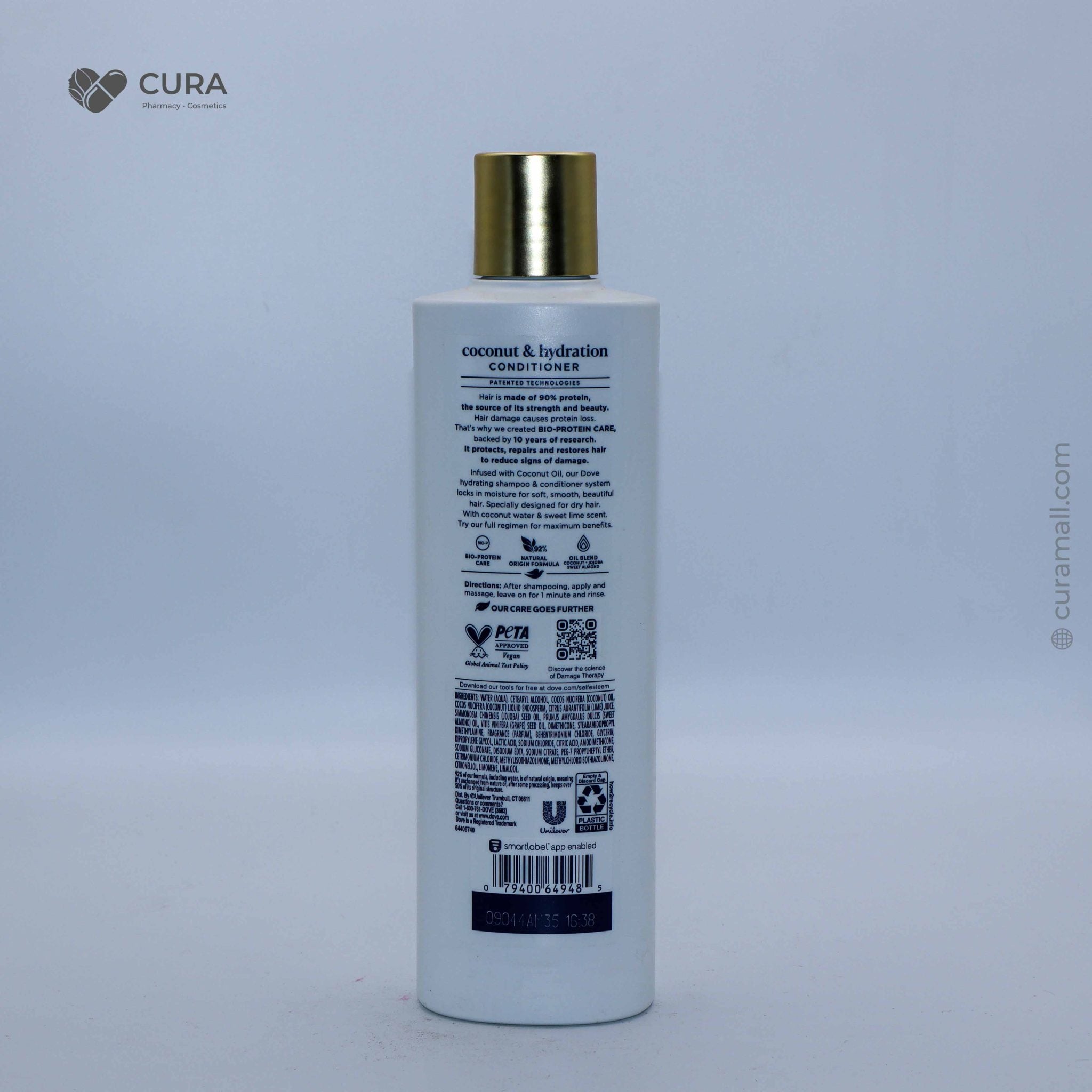 Dove USA Conditioner 355ml Coconut & Hydrate