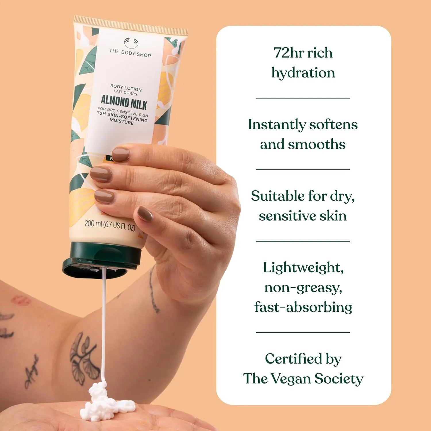 The Body Shop Almond Milk Body Lotion 200ml